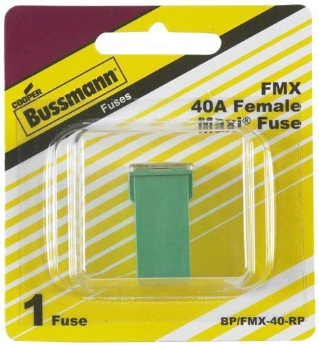 Bussmann (bp/fmx-40-rp) green 40 amp female maxi fuse