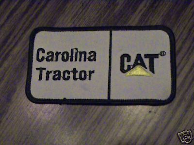 Carolina tractor,cat,heavy trucks,collectable cap,patch