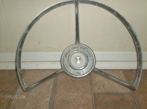 1956 ford fairlane victoria,sunliner steering wheel ring with horn button