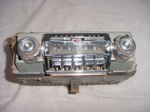 1958 pontiac vintage wonder bar radio - model # 988823