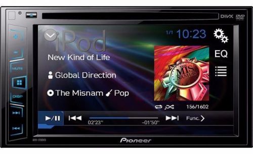 Pioneer avh-170dvd dvd receiver with 6.2&#034; touchscreen display and ipod control