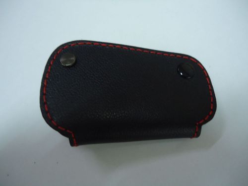 Car key glove cover w203 210 211 220 221 204 black with red suture (fits:benz)