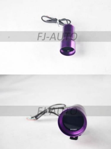 Turbo boost 0-2 bar gauge mirco red digital smoke sensor universal 37mm purple