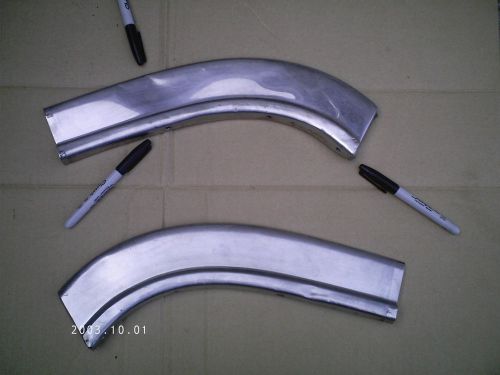 1959 1960 chevrolet el camino stainless steel curved bed moldings chevy