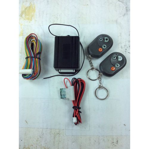 Keyless entry system autoloc brand 8-function remote entry- 2 remotes no reserve