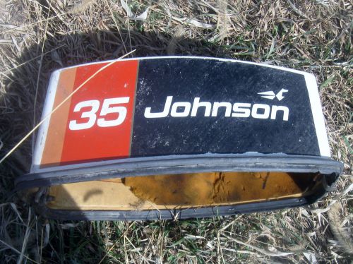 Johnson evinrude 25 30 35 40 hp engine motor cover hood cowl cowling