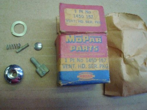 Nos 1949-1954 dodge plymouth vent window handle repair package #1450157
