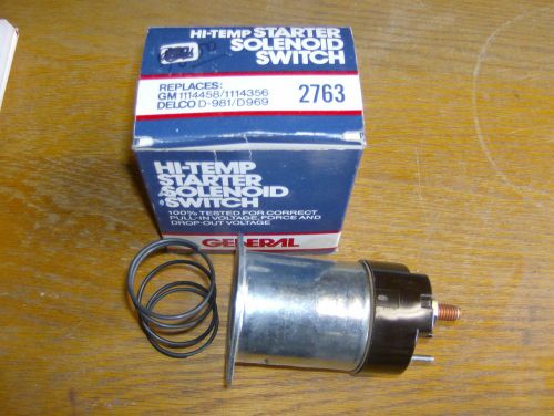 1960-1970&#039;s general high-temp starter solenoid switch #2763