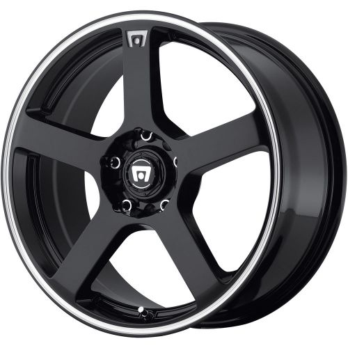 Mr11688031345 18x8 5x100 5x4.5 (5x114.3) wheels rims black +45 offset alloy