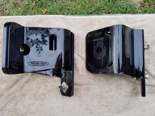 Power pole adapter plates