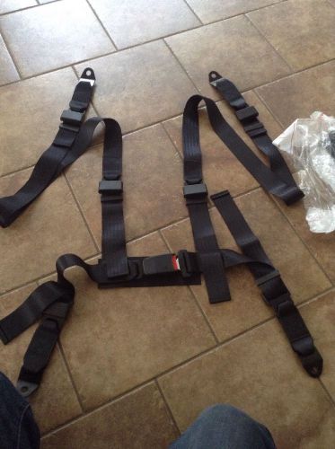 4 point race harness pair and hardware