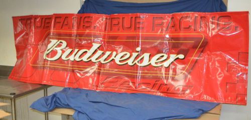 Budweiser racing banners approx. 3&#039; x 10&#039;