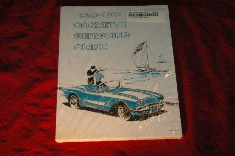 1953 62 corvette gm service manual mechanical service book covers all repairs