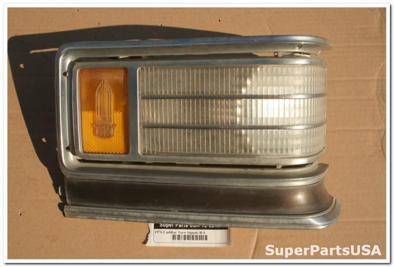 1976 cadillac coupe de ville turn signal right 13-0212