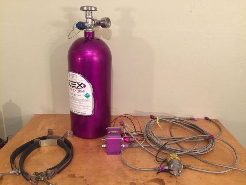 Zex wet nitrous system kit 75-125 hp includes bottle nos n2o