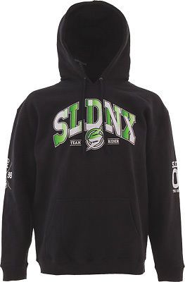 Slednecks team player pullover hoodie - black