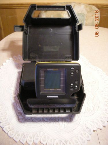 Humminbird wide portable depth / fish finder wide one tested &amp; working