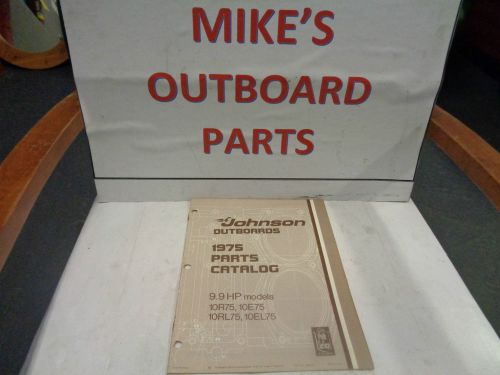 1975 johnson outboard 9.9hp parts catalog  @@@check this out@@@