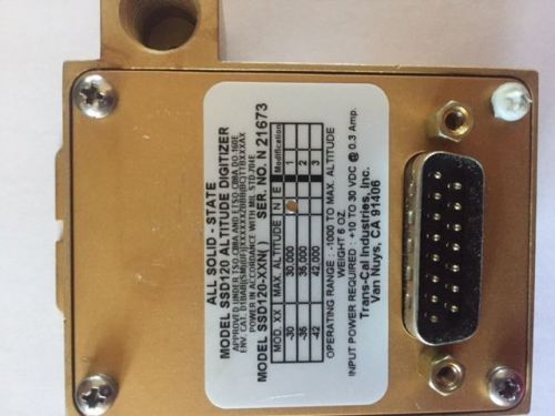 Transponder encoder trans-cal ssd 120 digital (standard)