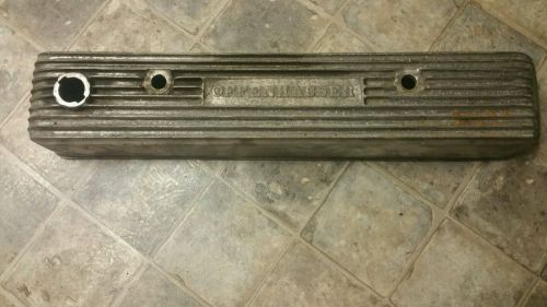 Chevy 216,235,261 offenhauser  valve cover unpolished used...