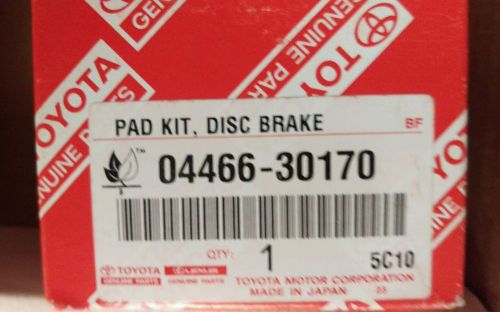 Genuine toyota lexus oem 04466-30170 brake pad