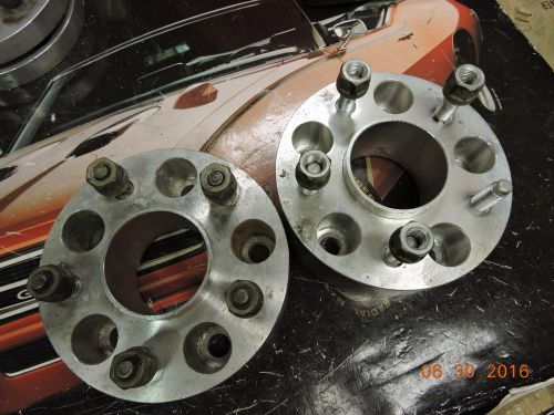 Ford mopar wheel spacers 5 on 4-1/2 bolt pattern 2&#039;&#039; mustang falcon torino gt