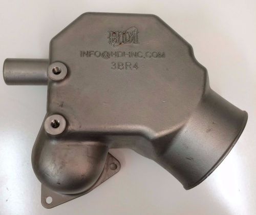 Stainless steel mixing elbow replaces yanmar p/n 119174-13501 4lh-ste