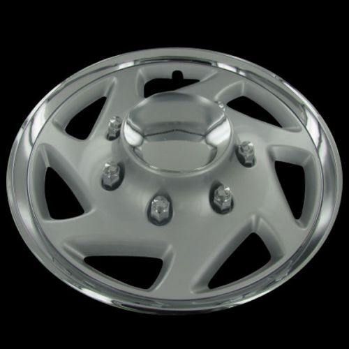 New for ford 16&#034; truck van full wheel cover skin replacement hub caps - set of 4