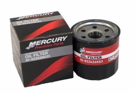 New mercury mercruiser quicksilver oem part # 35-822626k03 filter asy-oil