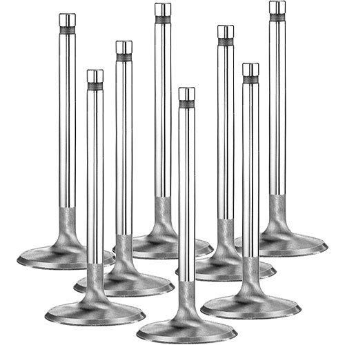 Manley 106508 stainless steel performance valves - set of 8