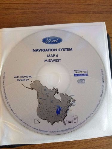 2003 2004 2005 2006 ford expedition navigation cd map 6 (6l1t-18c912-fa) midwest