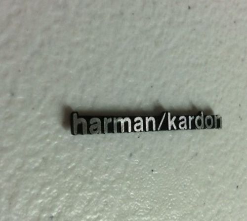 Harman kardon speaker grille badge emblem logo decal 3m *us seller*