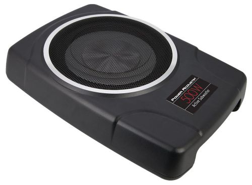 Power acoustik thin8a thin 8&#034; loaded enclosure 500w rms