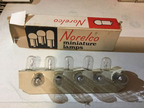 44 philips norelco # 44 mini miniature lamp bulb 6 volt  radio arcade projector