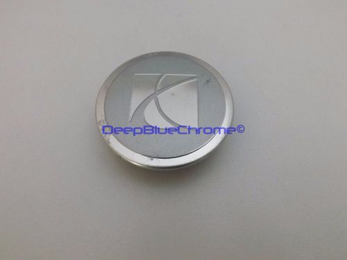 Saturn chrome silver wheel center cap ion aura rim hub insert genuine oem 2 3/8&#034;