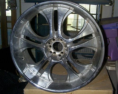 Lot set of 4 chrome wheels 22 inch *h
