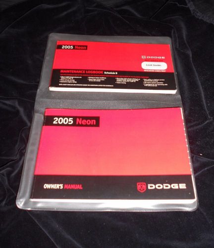 2005 dodge neon owner&#039;s manual