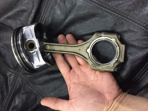 Amg mercedes m156 6.2l piston and connecting rod, used for display purposes