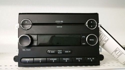 Audio &amp; visual equip.(radio) ford fusion 06 07 08 09