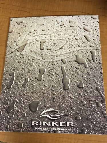 Rinker boat brochure