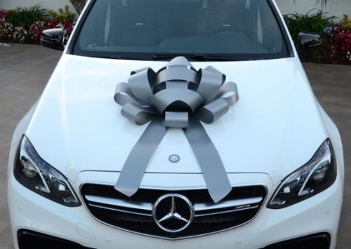 30&#034; magnetic car bow - silver