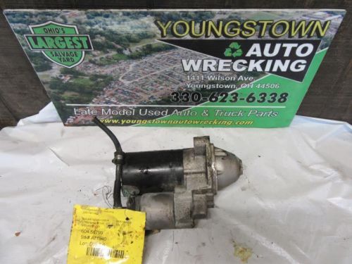 Starter motor 1.8l convertible from vin 005701 automatic fits audi a4 1522911