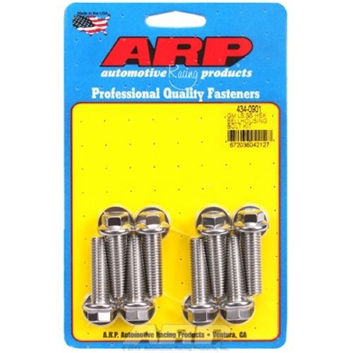 Arp 434-1101 header bolt &amp; stud kits, for chevy gen iii/ls series sb