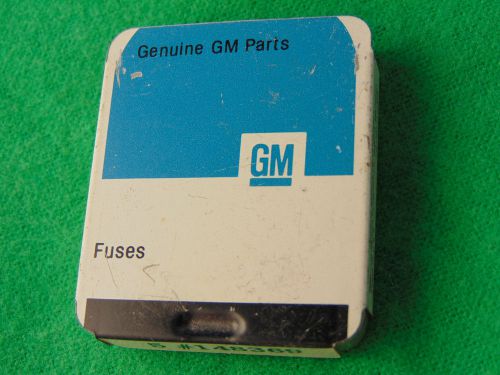 Vintage gm fuse tin agc 6 glass tube buss fuses general motors collectible old