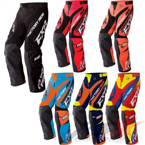 Fxr cold cross race ready snowmobile pant (uninsulated) 2017