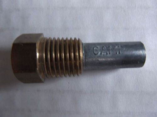 Camp zinc mairne pencil engine anode e-obc 1/4&#034;npt 3/8&#034;x3/4&#034;