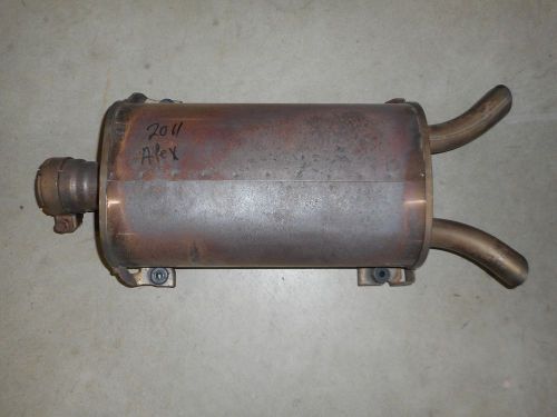 2011 yamaha apex exhaust muffler silencer pipe, 8hg-14750-00-00 atx se 12 13