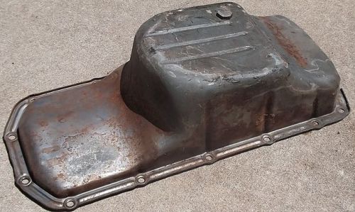 1961 1962 1963 215 v8 oem original oil pan buick olds pontiac tr8 mg rover