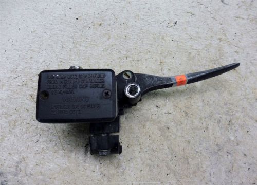 1982 honda cb450sc nighthawk h908-8. front brake master cylinder and lever