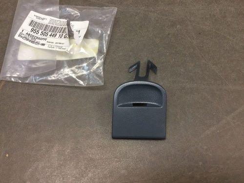 Genuine porsche cayenne tow eye cap cover oem 955 505 449 10 g2x